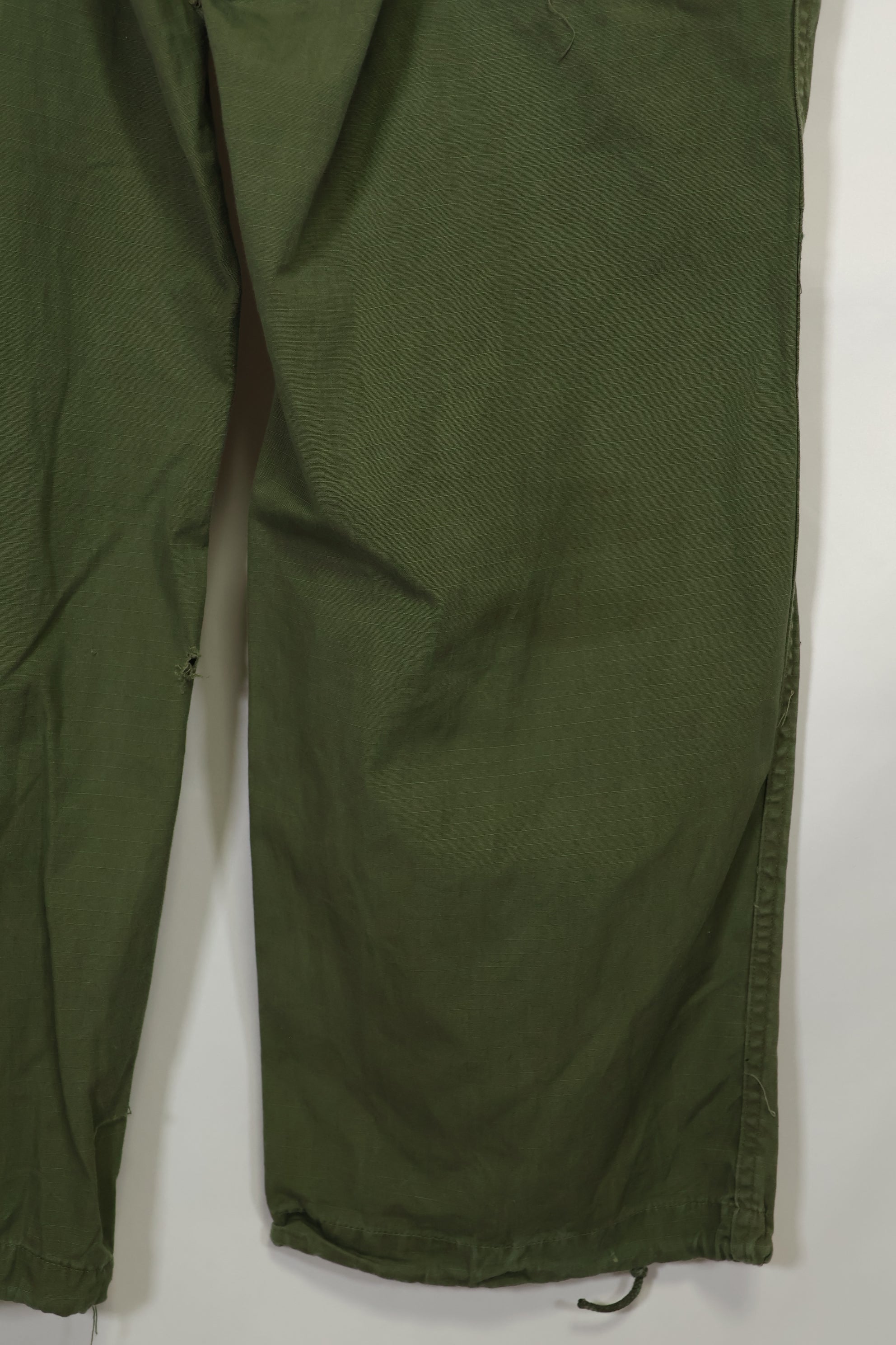 1968-69 Contract 4th Model Ripstop Jungle Fatigue Pants L-L Used