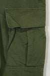 1968-69 Contract 4th Model Ripstop Jungle Fatigue Pants L-L Used