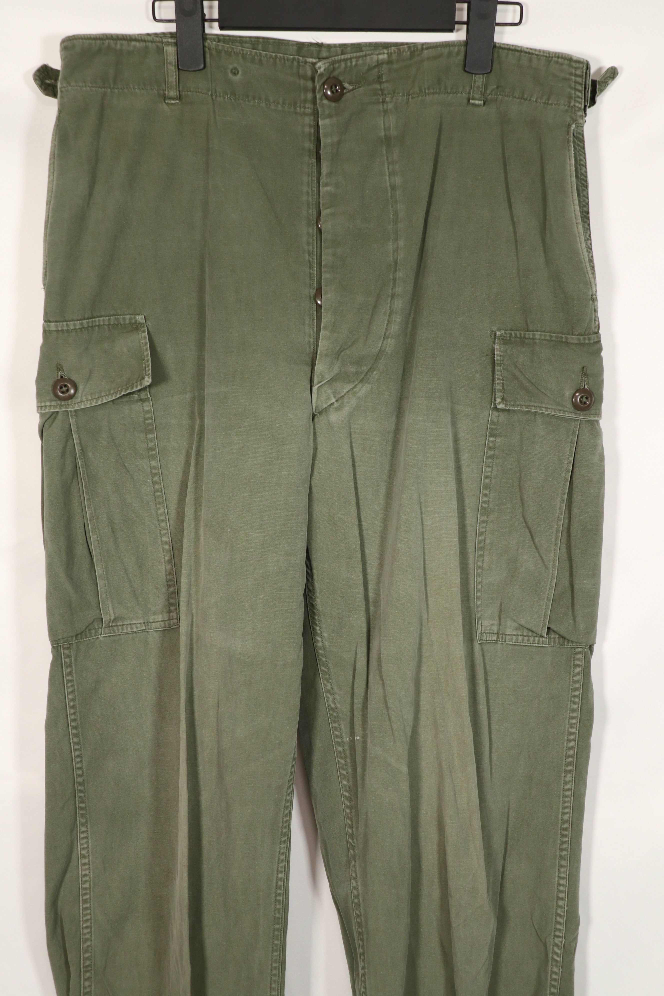 Real 1964 1ST MODEL Jungle Fatigue M-R Pants Used B