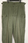 Real 1964 1ST MODEL Jungle Fatigue M-R Pants Used B