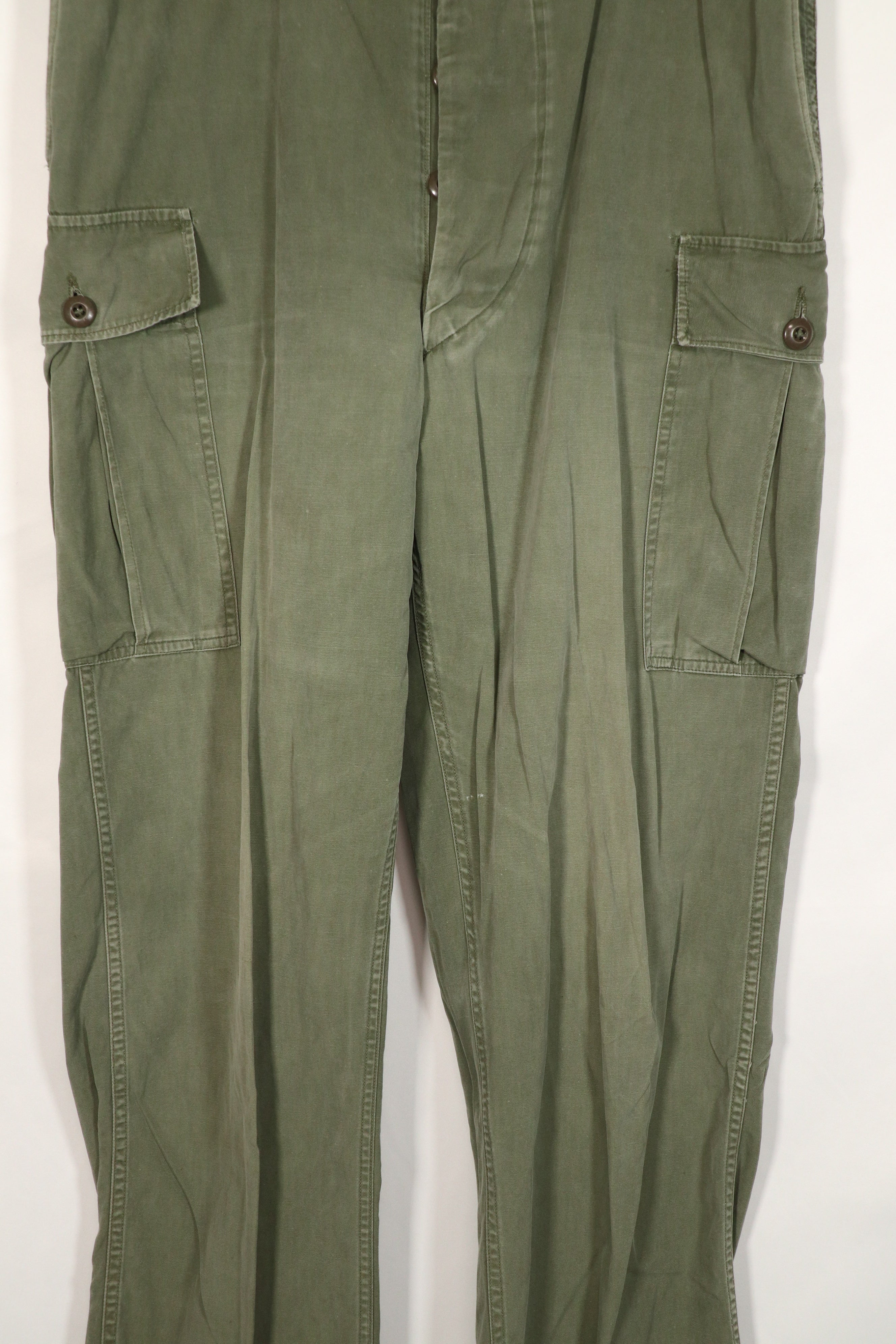 Real 1964 1ST MODEL Jungle Fatigue M-R Pants Used B