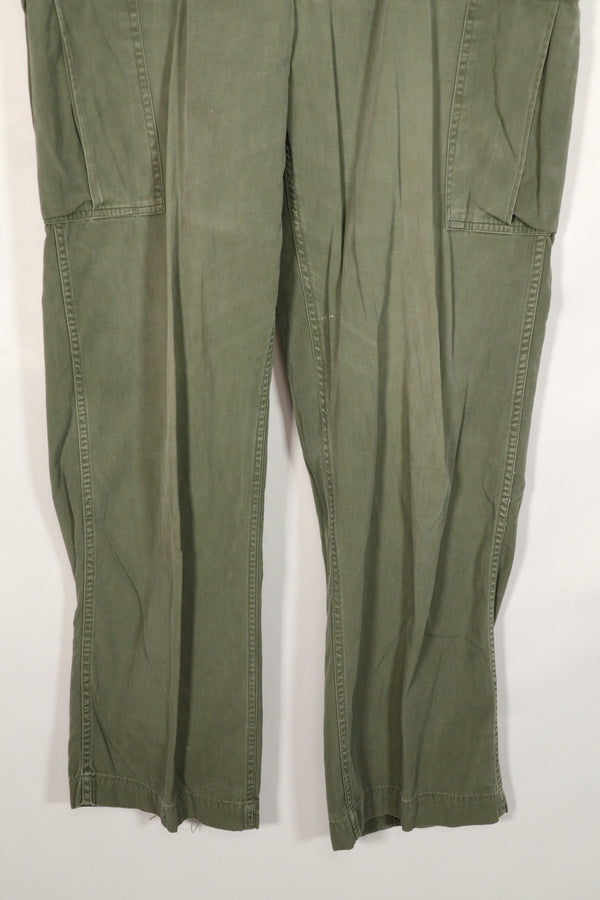 Real 1964 1ST MODEL Jungle Fatigue M-R Pants Used B