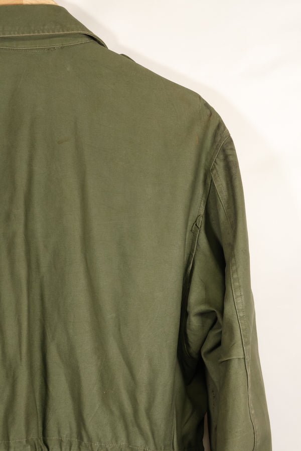 1960 Contract S-S U.S. Army M51 Field Jacket, stained, used.