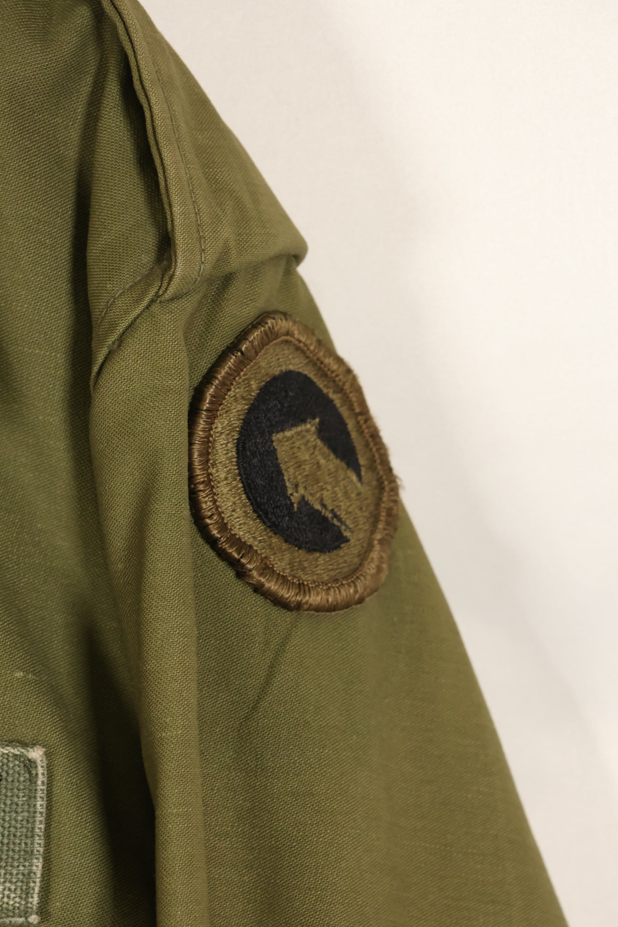 1967-1971年款SR第二型M65野战夹克，银色拉链，二手