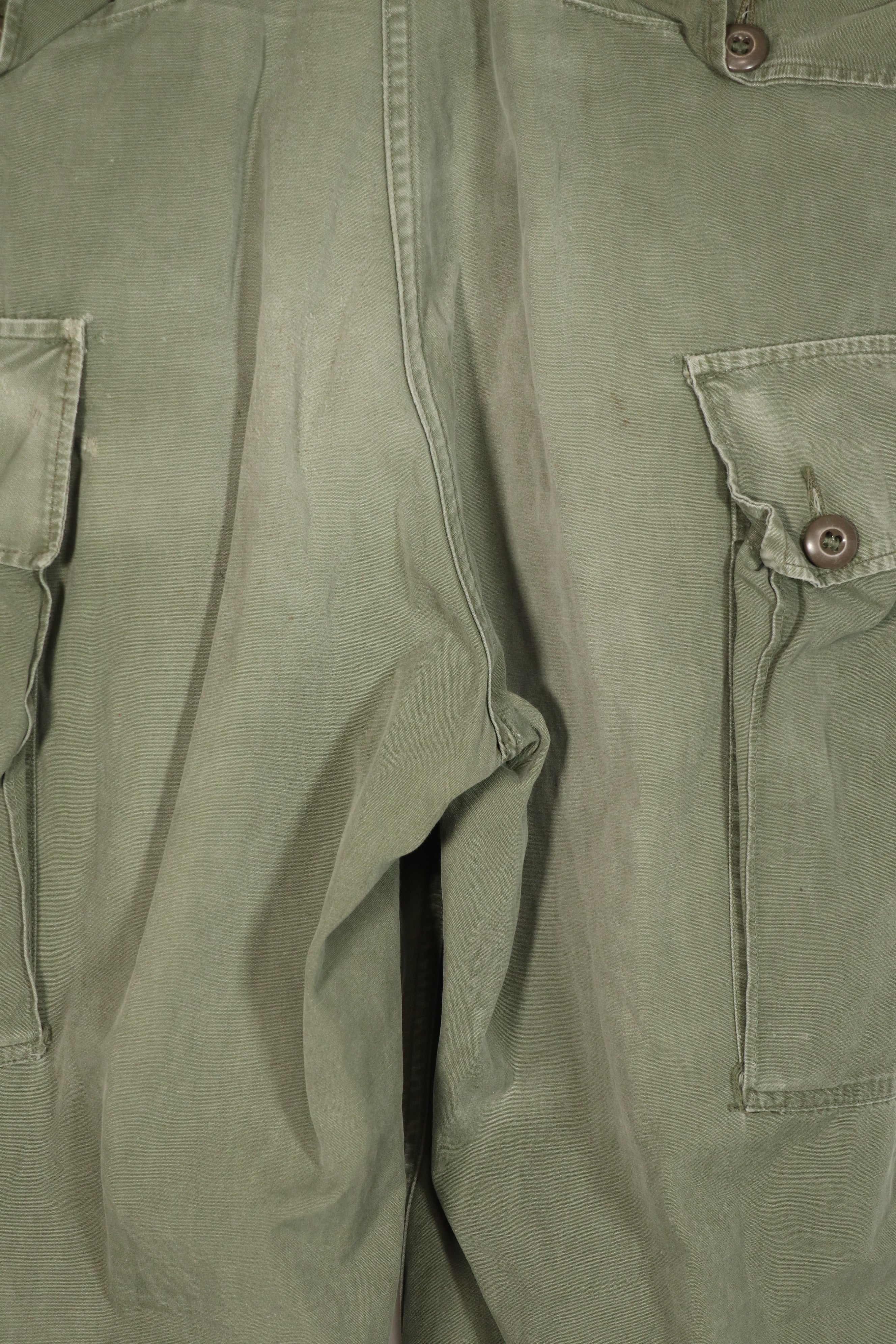 Real 1964 1ST MODEL Jungle Fatigue M-R Pants Used B