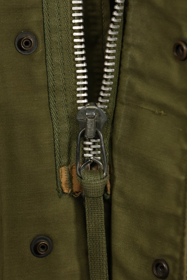 1967-1971年款SR第二型M65野战夹克，银色拉链，二手