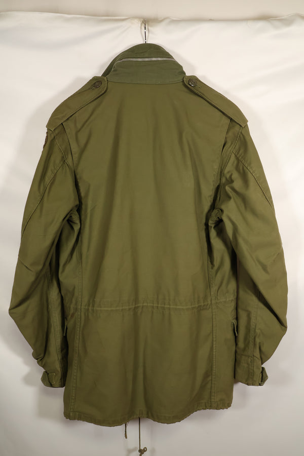 1967-1971年款SR第二型M65野战夹克，银色拉链，二手