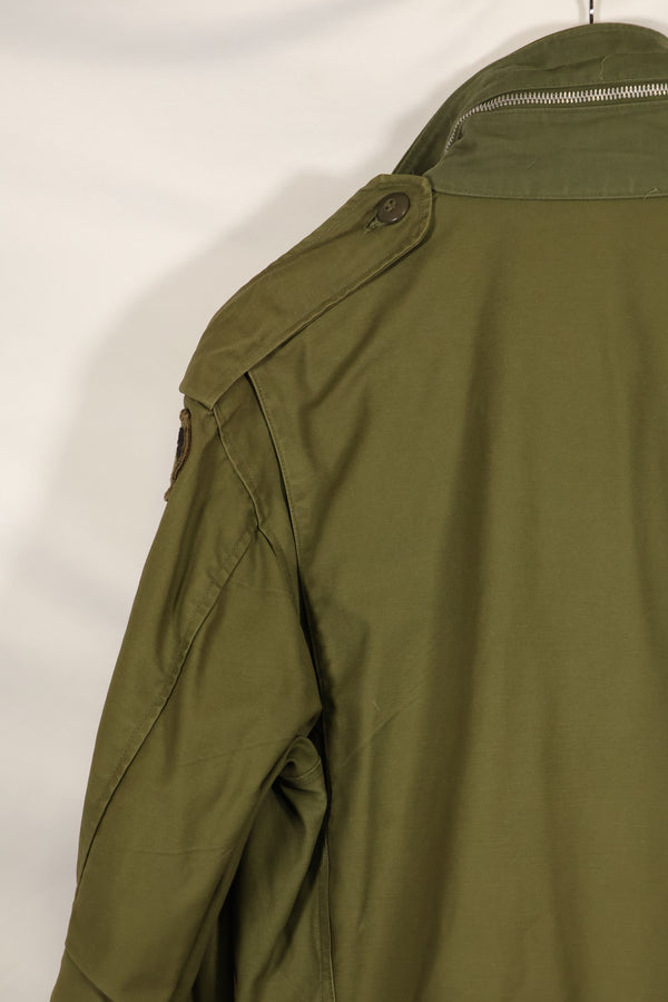 1967-1971年款SR第二型M65野战夹克，银色拉链，二手