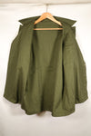1950年代後半　MEDIUM　アメリカ軍　初期型　OG-107　ユーティリティシャツ　テープ初付　中古品