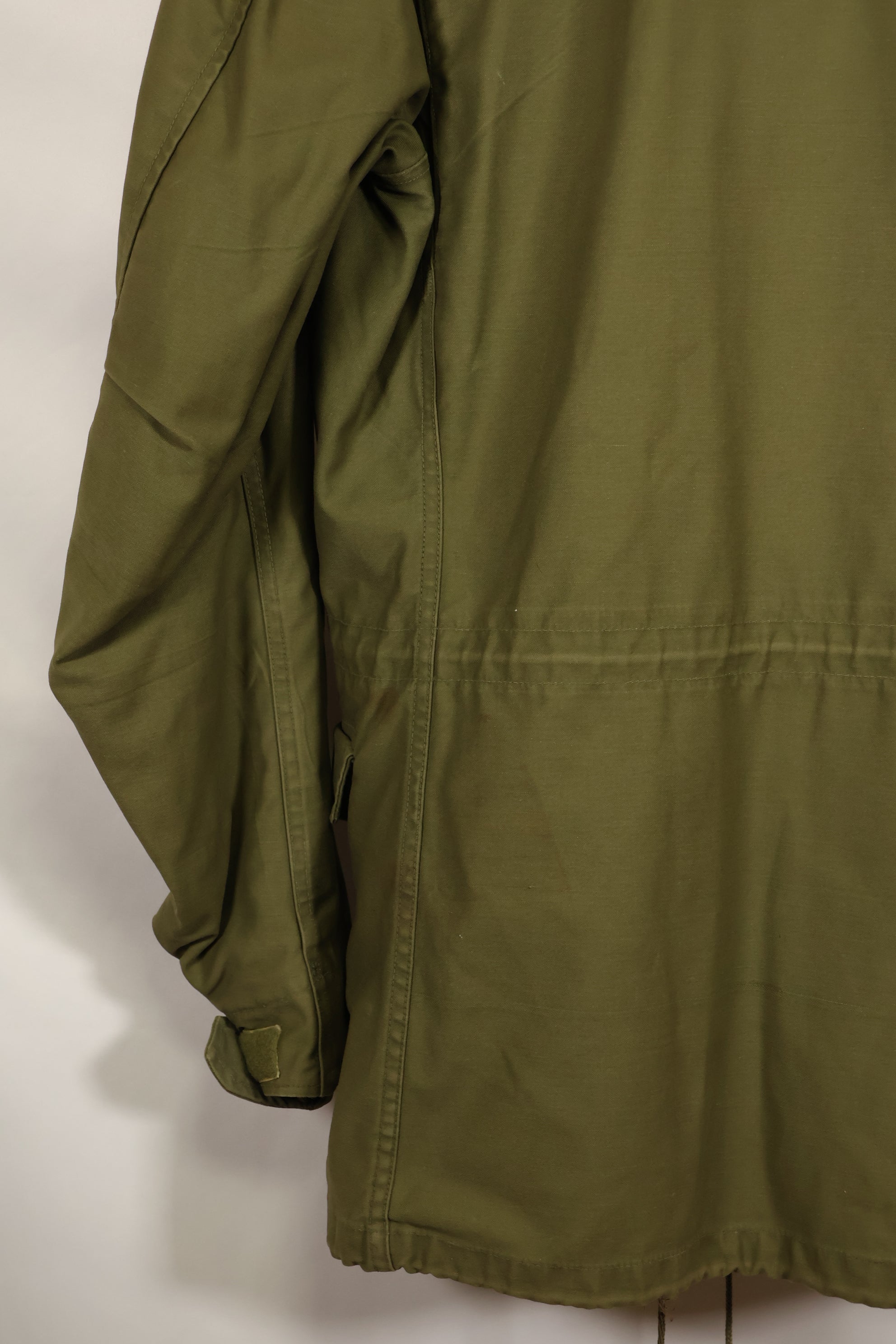 1967-1971年款SR第二型M65野战夹克，银色拉链，二手
