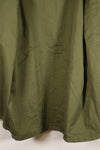1950年代後半　MEDIUM　アメリカ軍　初期型　OG-107　ユーティリティシャツ　テープ初付　中古品