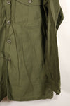 1967年契約　16 1/2 x 36　アメリカ軍　OG-107　ユーティリティシャツ　状態良い　中古品