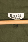 1967年契約　16 1/2 x 36　アメリカ軍　OG-107　ユーティリティシャツ　状態良い　中古品