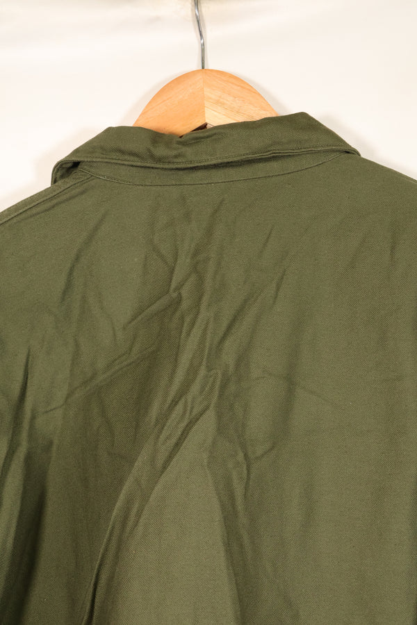 1967年契約　16 1/2 x 36　アメリカ軍　OG-107　ユーティリティシャツ　状態良い　中古品