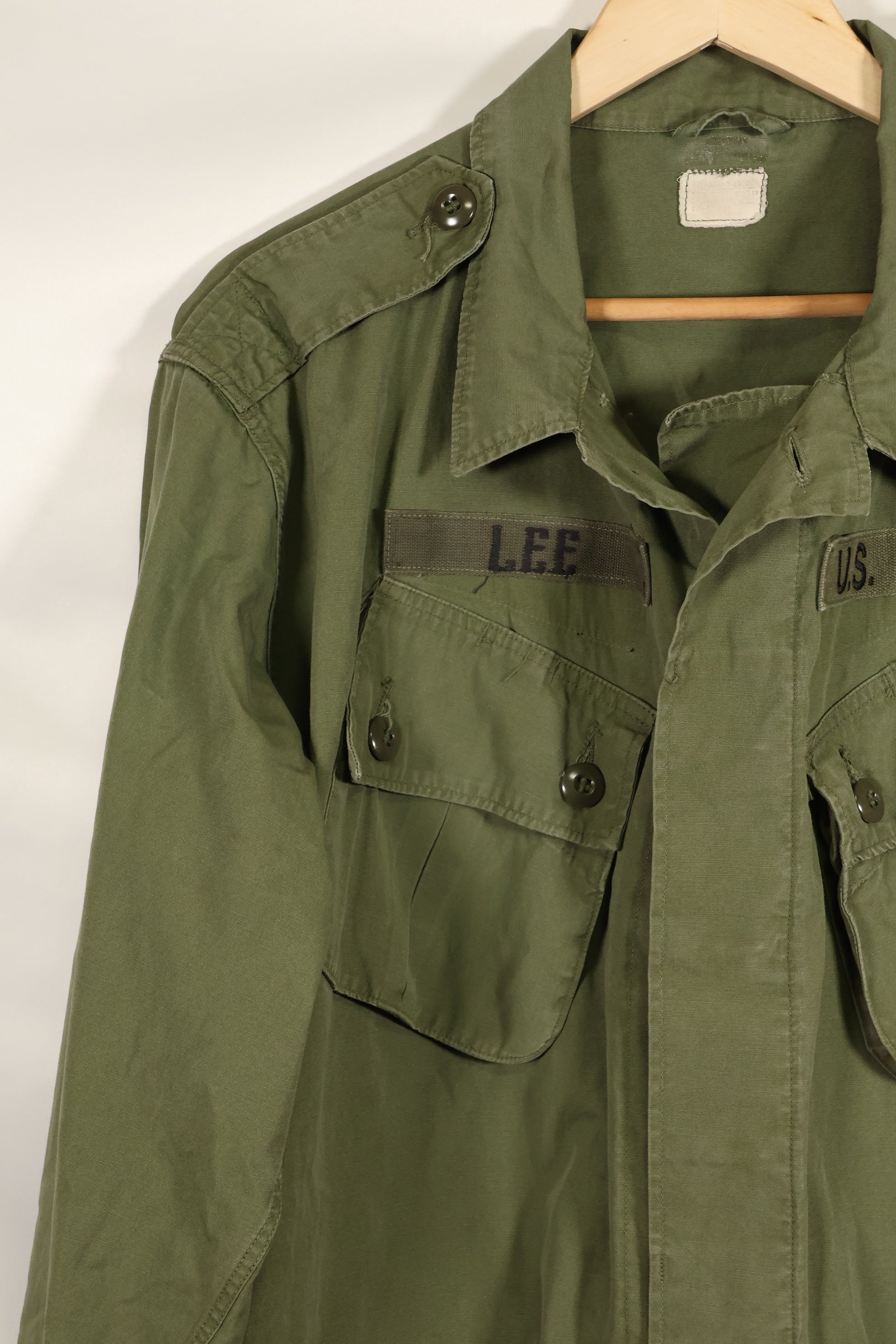 1964 Contract X-L-R 1st Model Jungle Fatigue Jacket Used Film Company Release