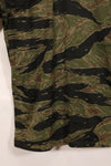 1960s Short Sleeve Custom Silver Tiger Tiger Stripe Shirt US-M Good Condition Used