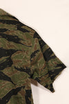 1960s Short Sleeve Custom Silver Tiger Tiger Stripe Shirt US-M Good Condition Used