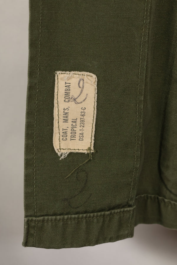 1963 Contract S-R 1st Model Jungle Fatigue Jacket Used Film Company Release