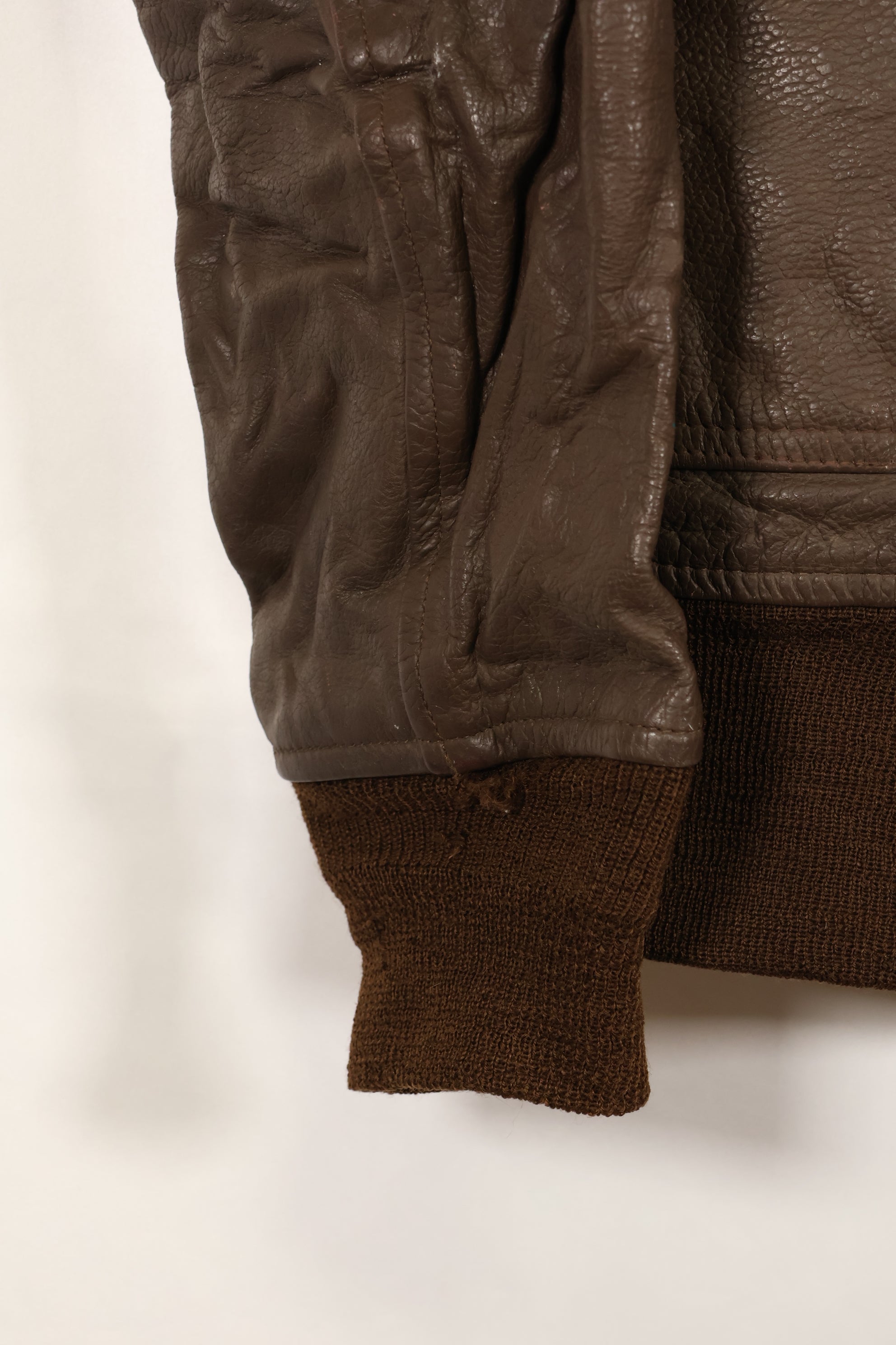 1977 Contract US Navy G-1 Flight Jacket with patches, size 40, good condition.