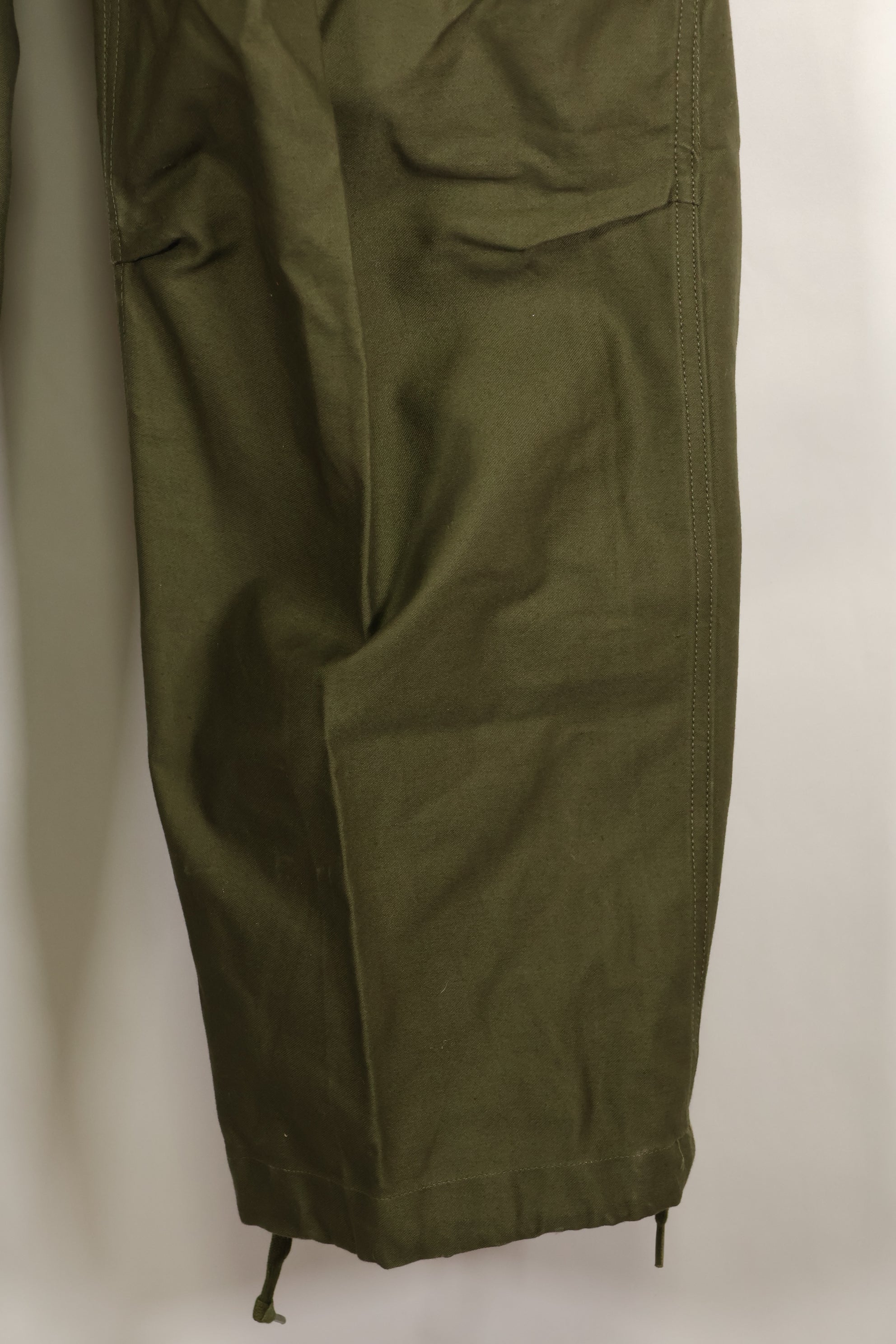 1951 Contract L-R M51 Cotton Field Pants with suspenders, used.