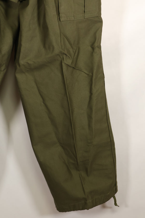 1951 Contract L-R M51 Cotton Field Pants with suspenders, used.