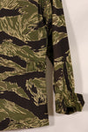 1960s lightweight fabric Okinawa Tiger jungle fatigues cut jacket, used.