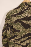 1960s 42R Okinawa Tiger Pattern Tiger Stripe Flight Suit, used, zipper damaged.