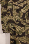 1960s 42R Okinawa Tiger Pattern Tiger Stripe Flight Suit, used, zipper damaged.