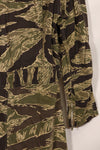 1960s 42R Okinawa Tiger Pattern Tiger Stripe Flight Suit, used, zipper damaged.