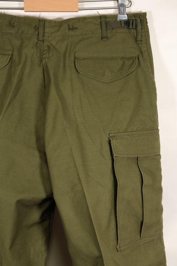 1973 U.S. Army M65 Cotton Field Pants M-R Used