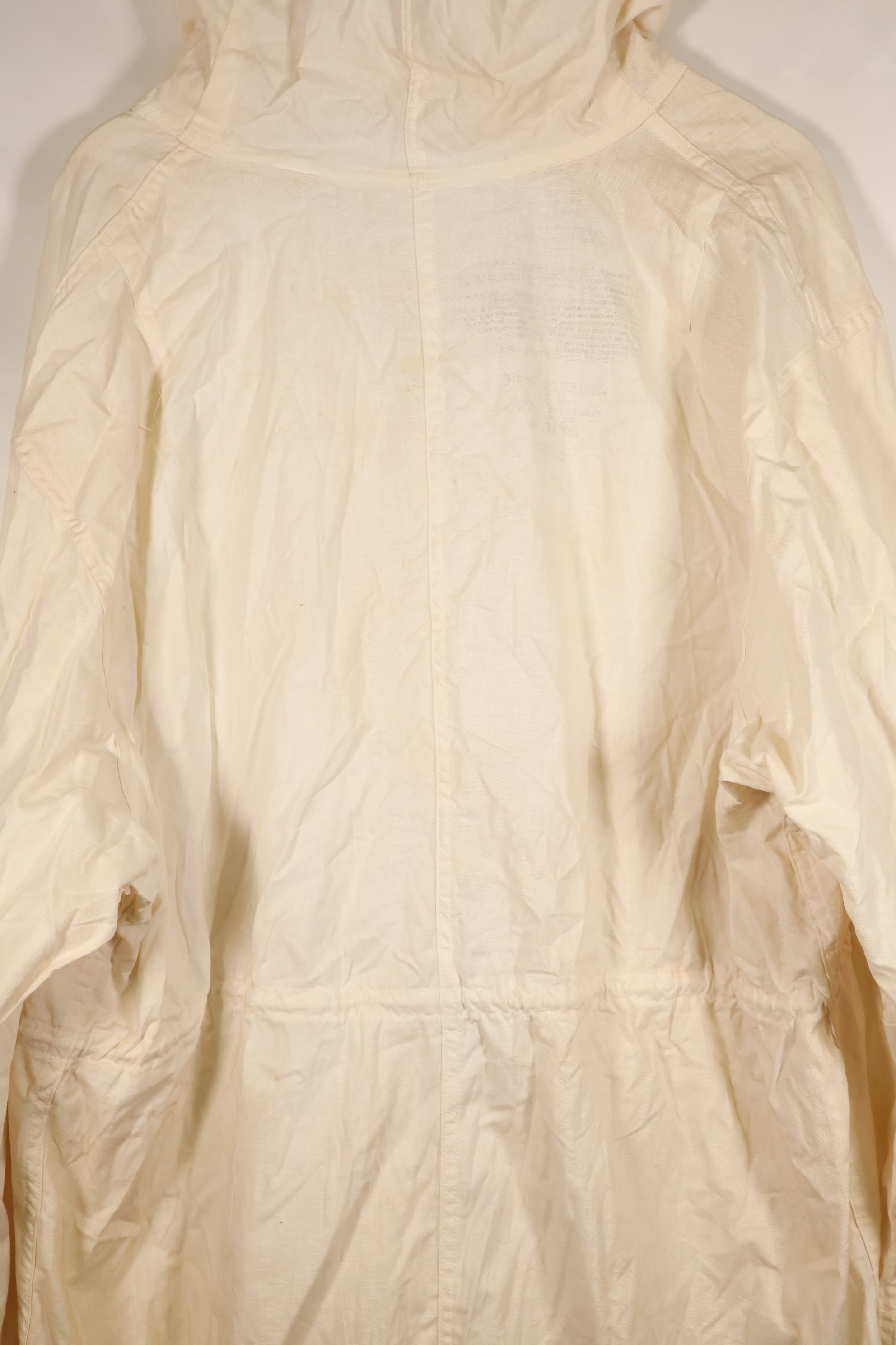 1953 Contract, SMALL, M-1950, Snow Parka, Virtually Unused, Snow Camo　