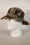 1960's Okinawa Tiger Pattern, Tiger Stripe, Boonie, Used with alterations