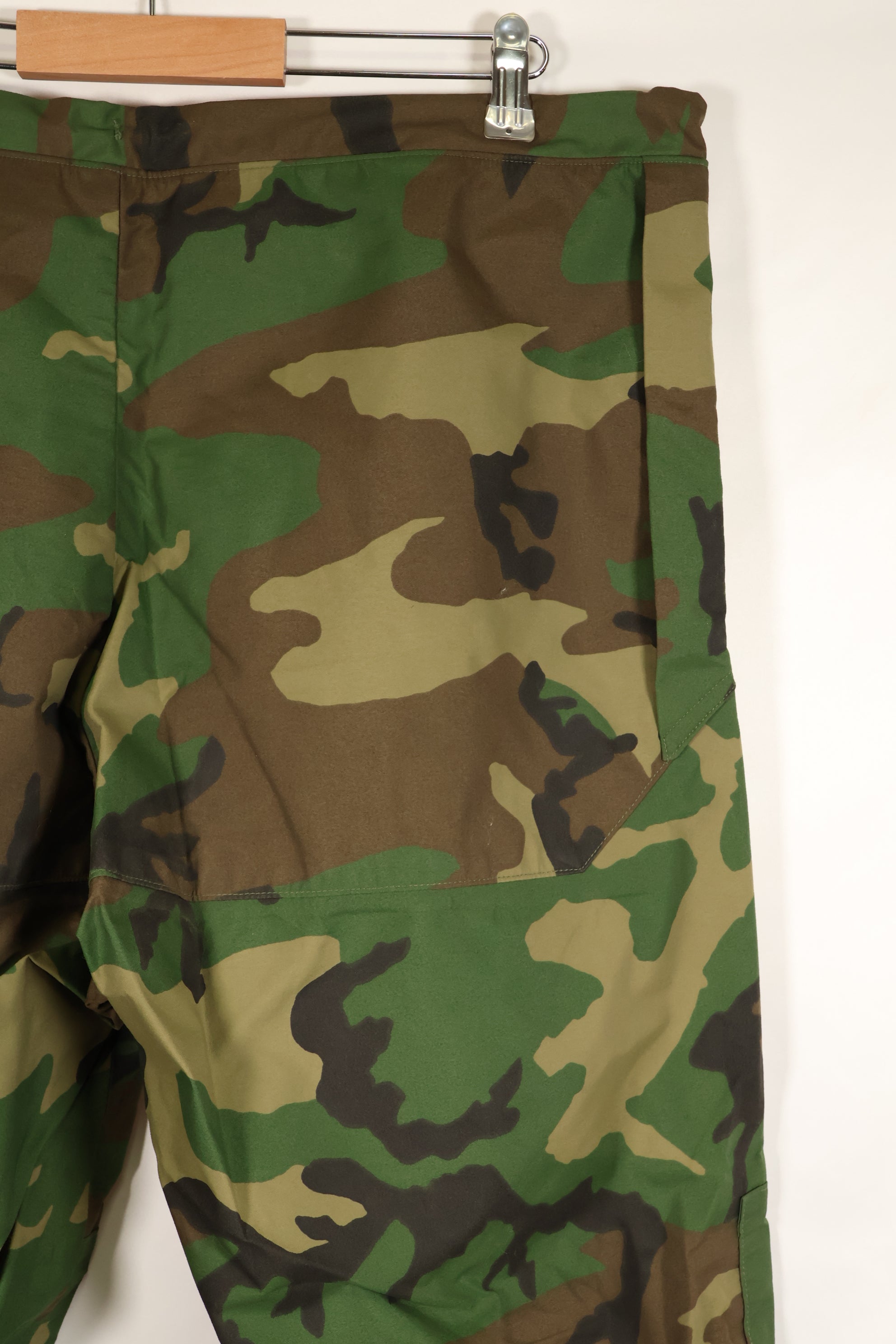 1987年契約 U.S. ARMY ECWCS Gen1  最初期　ウッドランド迷彩  オーバーパンツ　 LARGE-REGULAR 中古品