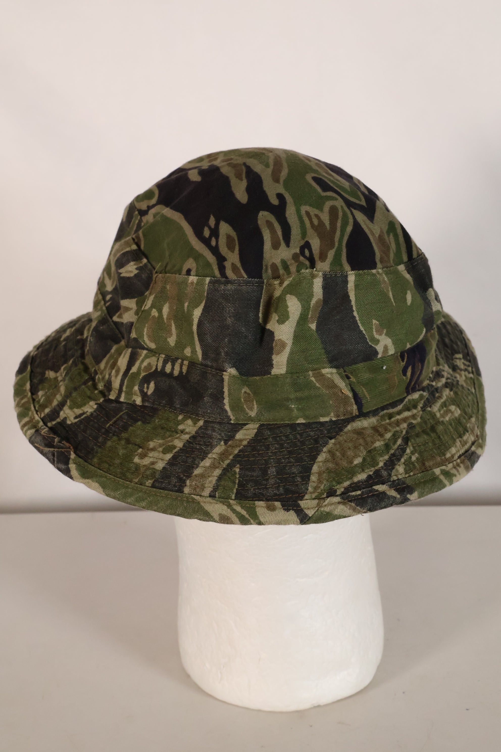 Late 1960's Late War Pattern CIDG Pattern Locally Made Booney Hat Used