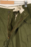 1974年契約　M-R　アメリカ軍　M65 フィールドパンツ　状態良い