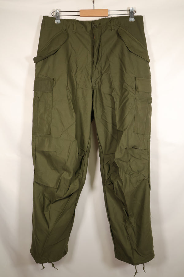 1974 Contract, M-R, Deadstock, U.S. Military, M65 Field Pants, Cargo Pants, Good Condition, NOS