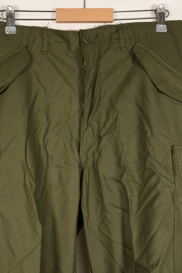 1974 Contract, M-R, Deadstock, U.S. Military, M65 Field Pants, Cargo Pants, Good Condition, NOS