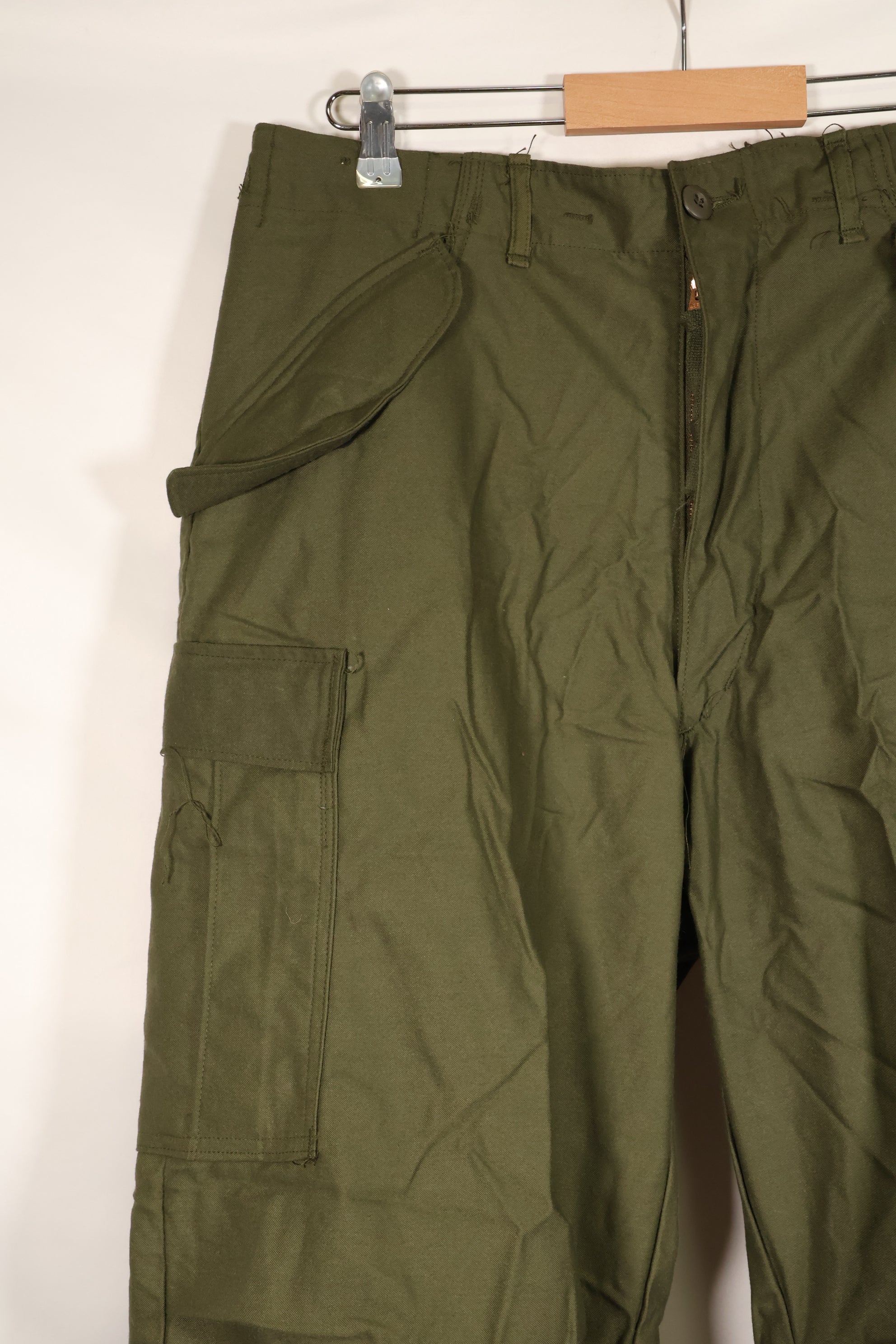 1974 Contract, M-R, Deadstock, U.S. Military, M65 Field Pants, Cargo Pants, Good Condition, NOS
