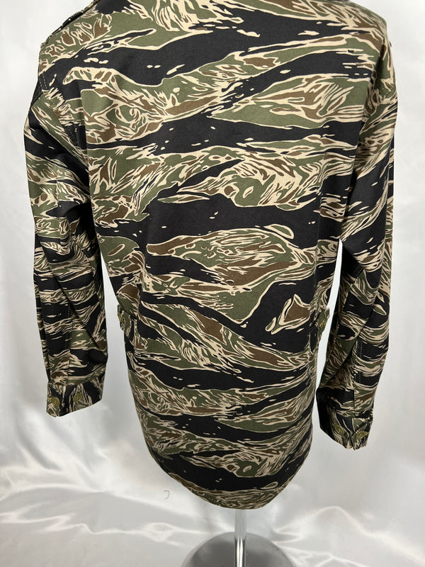 [Delivery in early March 2024]  MILITARIA 1911 Silver Tiger Stripe 1st Model Jungle Fatigue Jacket MADE IN JAPAN