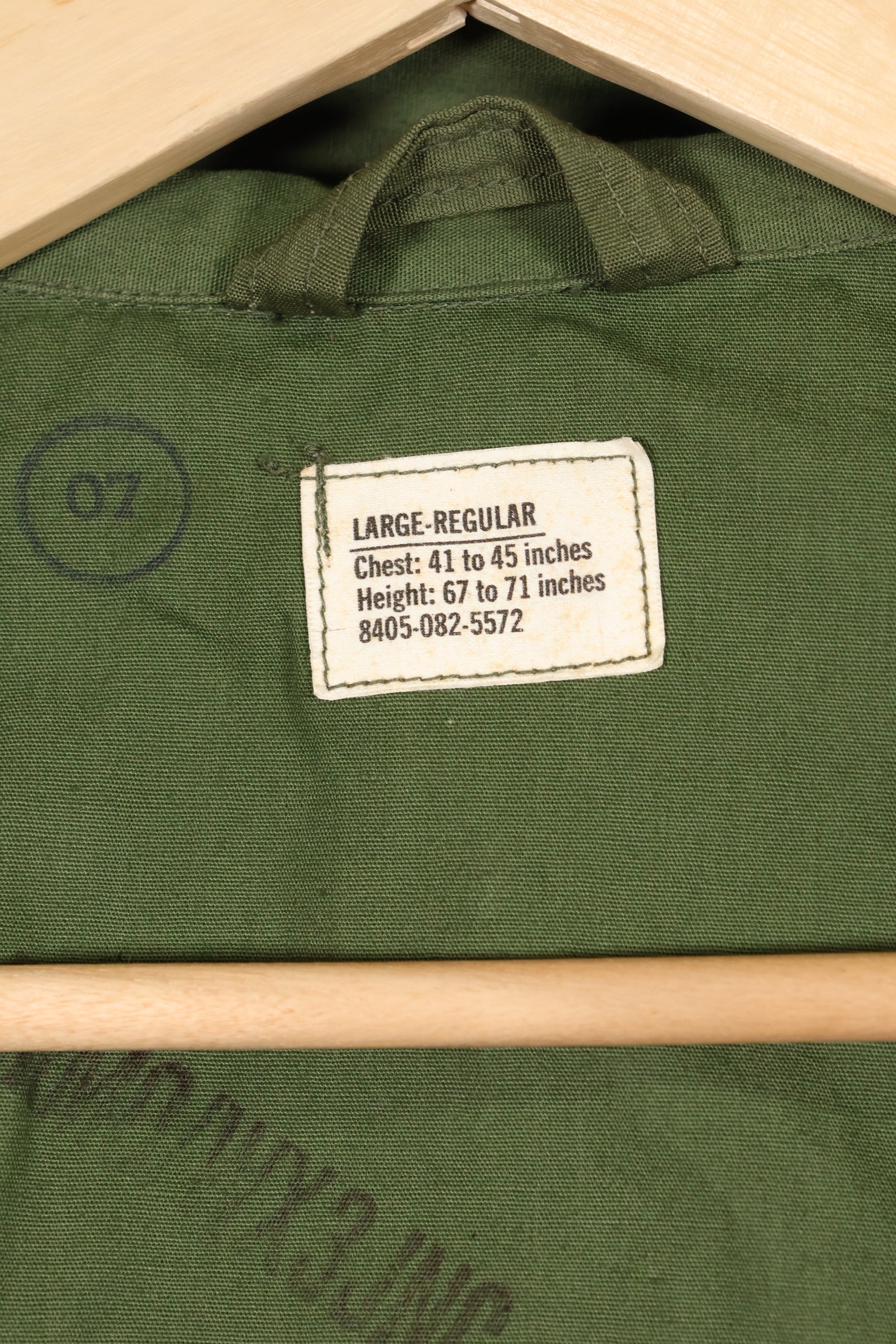 1967 Contract Deadstock L-R 3rd Model Jungle Fatigue Jacket