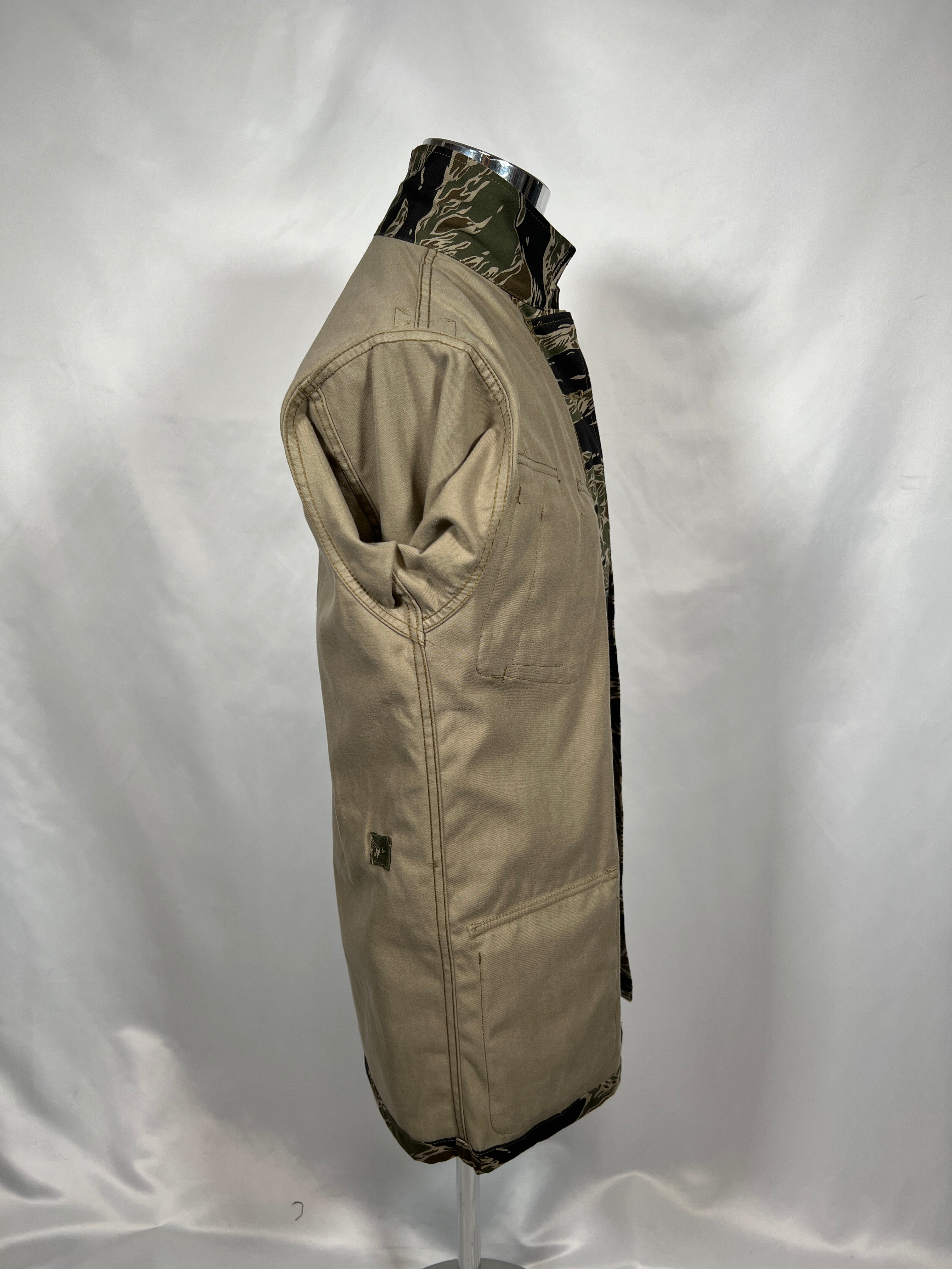 [Delivery in early March 2024]  MILITARIA 1911 Silver Tiger Stripe 1st Model Jungle Fatigue Jacket MADE IN JAPAN