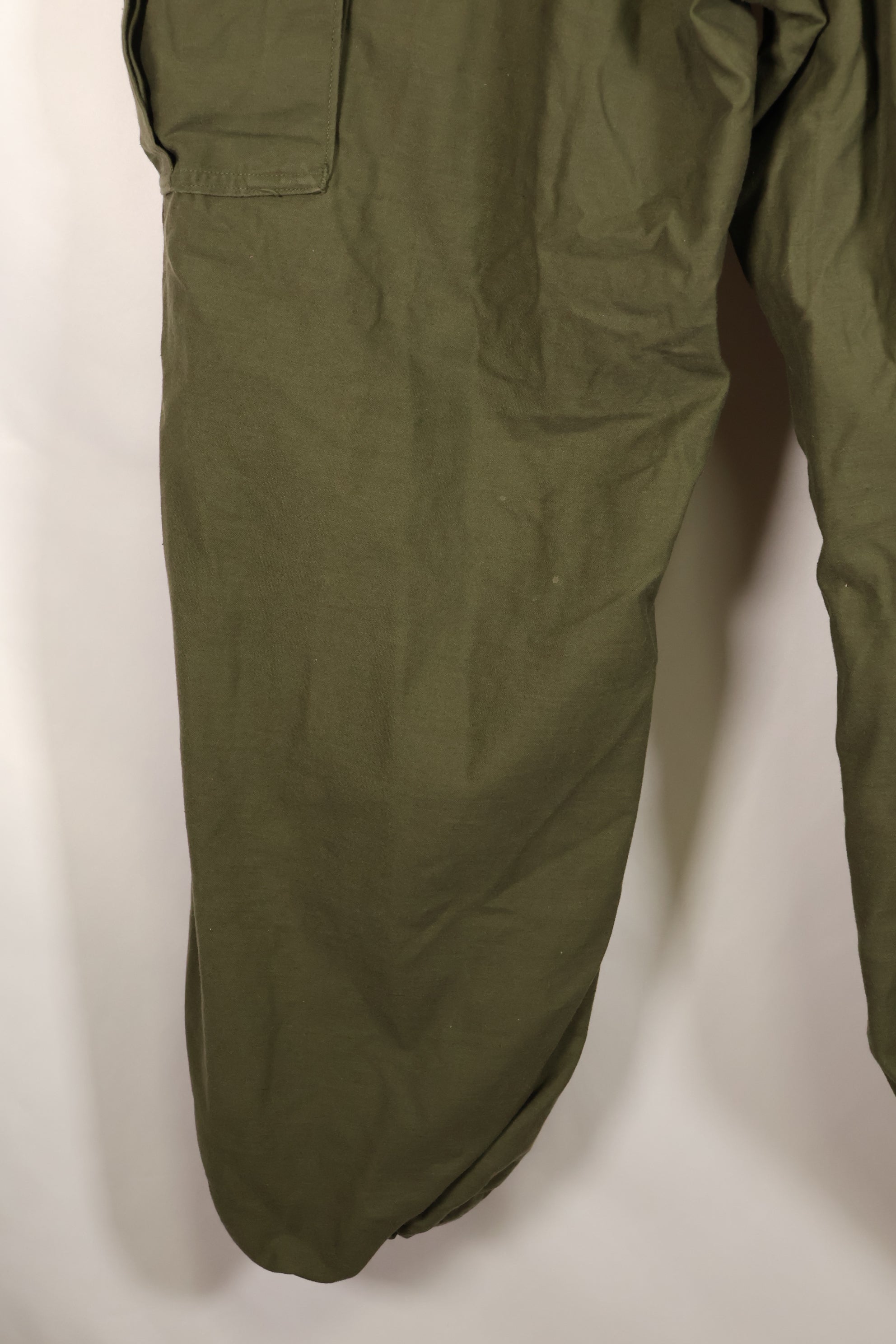 1967 Contract, M-R, Early Production, U.S. Military, M65 Field Pants, Cargo Pants, Hem Altered, Used