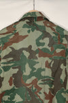 Real Japan Ground Self-Defense Force 1980's Kumazasa Camouflage Jacket, Used, Scratches