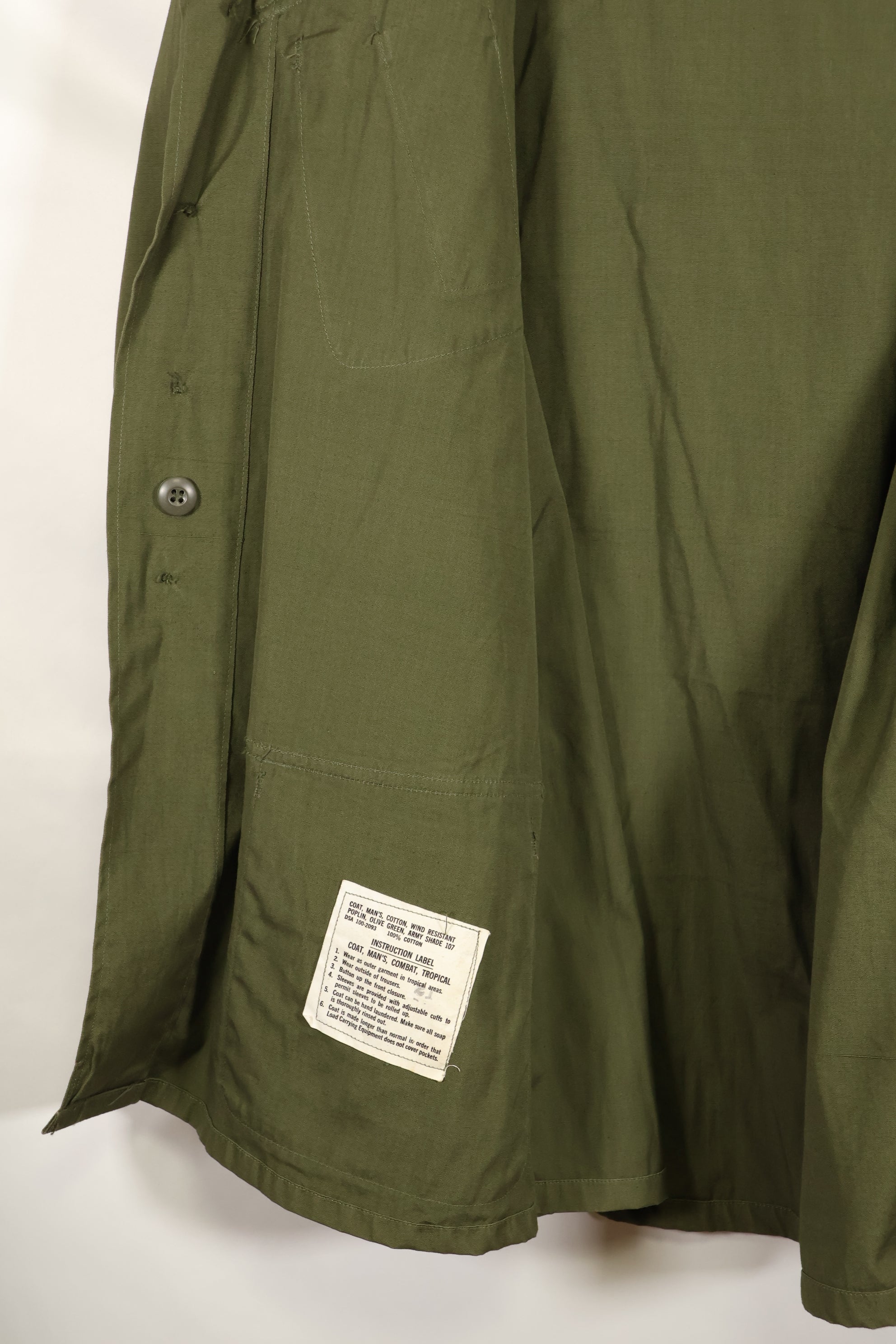 1966-67 Contract Deadstock M-R 3rd Model Jungle Fatigue Jacket Non Rip