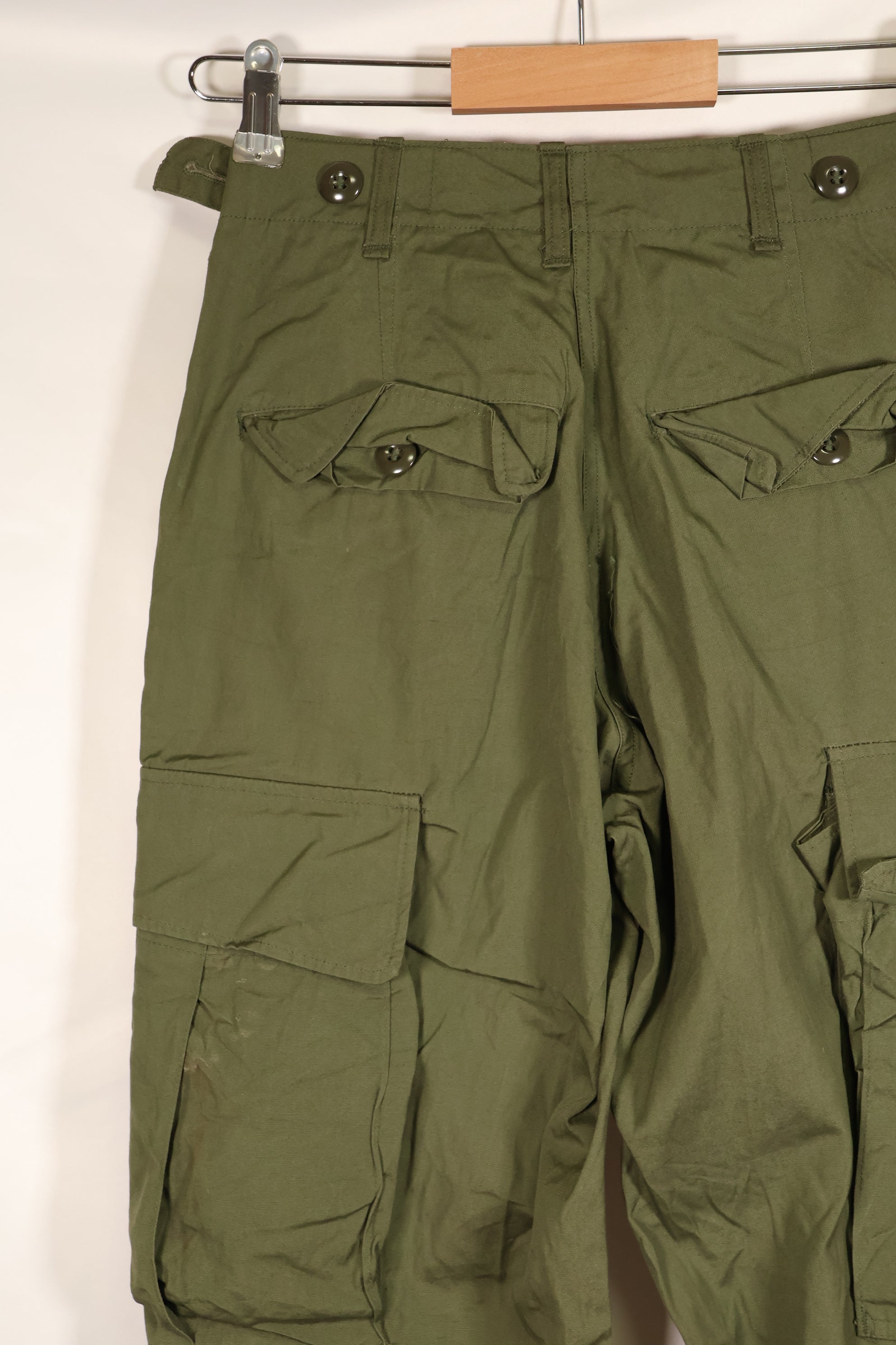 推定 1965年頃　X-S-S　アメリカ軍　2nd Model ジャングルファティーグ　パンツ　ほぼ未使用品