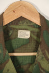 Real 1969 Ripstop ERDL Jungle Fatigue Jacket Used S-R