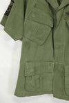 1968 Contract 4th Model Jungle Fatigue USAF Short Sleeve Custom L-L Used