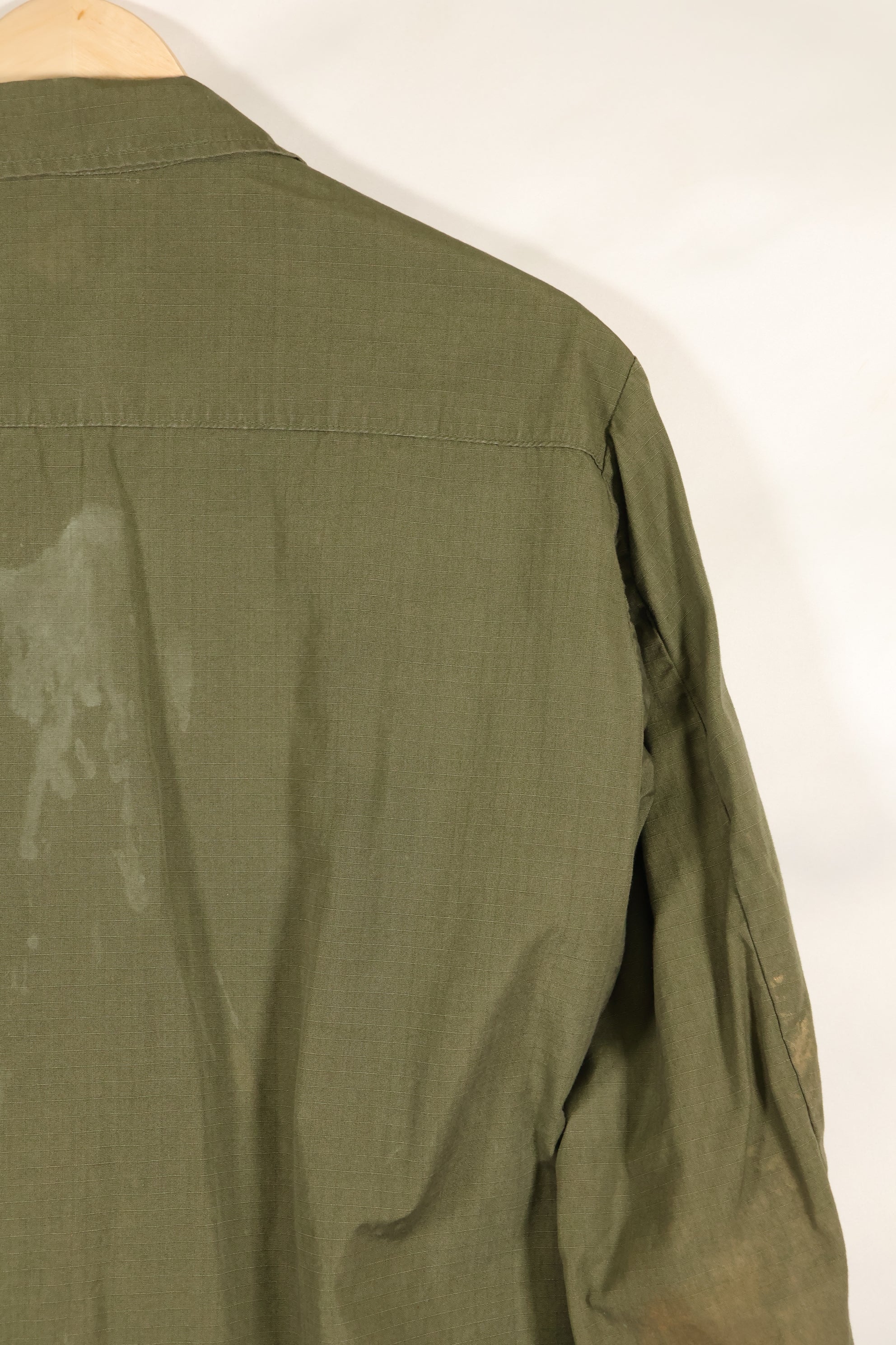 1968 Contract M-R Ripstop 4th Model Jungle Fatigue Jacket Used