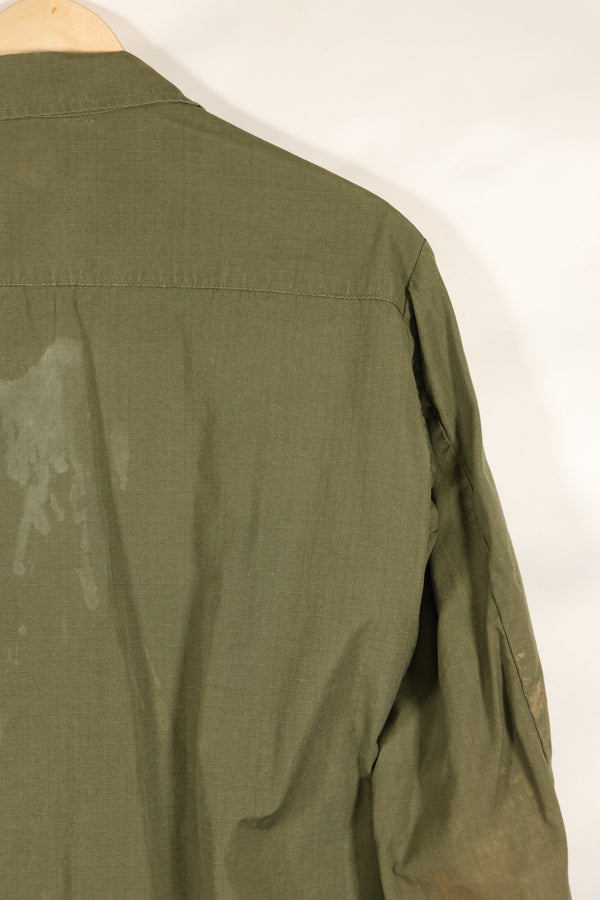 1968 Contract M-R Ripstop 4th Model Jungle Fatigue Jacket Used