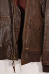 Circa 1943-45 US Navy AN-J-3a flight jacket, rare, good condition, used.
